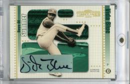 2004 Donruss Timelines Oakland Athletics Vida Blue Boys of Summer Autograph Gold (パラレル版) 16/25