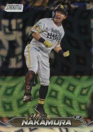 2024 TOPPS Stadium Club NPBプロ野球 #51 中村晃(ソフトバンク) ホロパラレル版 レギュラーカード