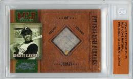 ※状態難 2004 Playoff Prime Cuts Pittsburgh Pirates Roberto Clemente MLB Icons Material 15/50