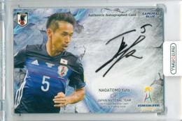 2017 サッカー日本代表 オフィシャルトレーディングカード  長友佑都 #SG04 直筆サインカード【39/40】
