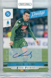 2019-20 Panini Chronicles  Hirving Lozano  #263 Prestige Xtra Points Signatures【085/200】 Ssc Napoli