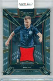 2017-18 Panini Select Luke Shaw #SP-LSH Sparks Memorabilia