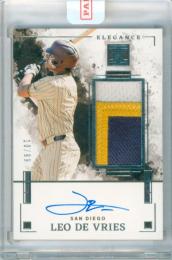 2025 Panini Impeccable Leo De Vries #EJA-LDV Elegance Jersey Autographs【10/99】 Padres