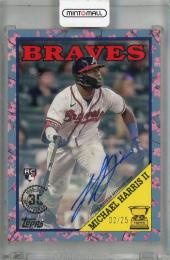 2023 Topps Baseball Japan Edition Michael Harris II 88 Topps Cherry Tree Autographs #88B24 RC【02/25】 Atlanta Braves