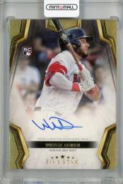2024 Topps Five Star Wilyer Abreu Base Five Star Autographs #FSA-WA RC ※傷あり Boston Red Sox