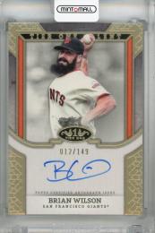 2024 Topps Tier One Brian Wilson Tier One Talent Autographs #T1TA-BWI 【012/149】 San Francisco Giants