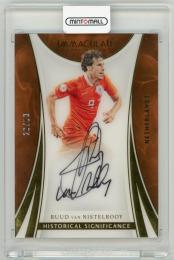 2017 Panini Immaculate Collection Ruud van Nistelrooy Historical Significance Autographs【23/50】 Netherlands