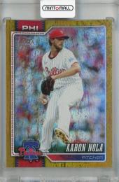 2026 Topps Series 2 Aaron Nola Gold Holo Foil #463【08/50】 Philadelphia Phillies
