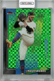 2026 Topps Finest Paul Skenes Common Green X-Fractor #10 【55/99】 Pittsburgh Pirates