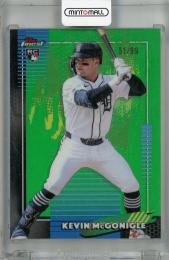 2026 Topps Finest Kevin McGonigle Common Green Refractor #74 RC【51/99】 Detroit Tigers