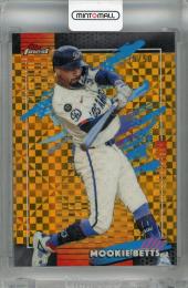 2026 Topps Finest Mookie Betts Uncommon Gold X-Fractor #129 【35/50】 Los Angeles Dodgers