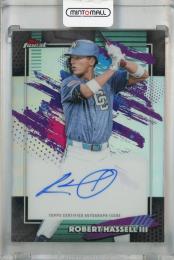 2026 Topps Finest Robert Hassell III  Finest Autographs Refractor #FA-RH RC Washington Nationals