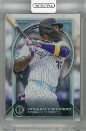 2026 Topps Tribute Yanquiel Fernandez Base #98 RC Colorado Rockies