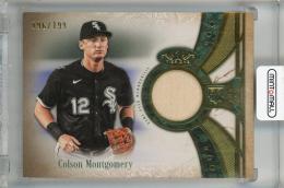 2026 Topps Tier One Colson Montgomery Rookie Relics #RR-CM RC ※白かけあり【096/199】 Chicago White Sox