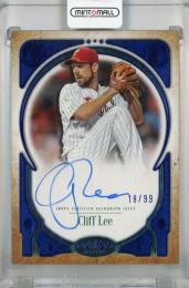2026 Topps Tier One Cliff Lee Tier One Talent Autographs Blue #T1TA-CL 【18/99】 Philadelphia Phillies