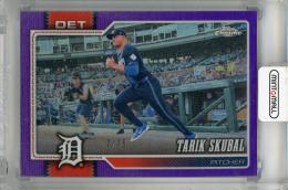 2026 Topps Chrome Tarik Skubal Purple Refractor #50【17/75】 Detroit Tigers