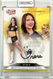 2024 BBM チアリーダーカード DANCING HEROINE Urara 直筆サインカード【55/90】 Tigers Girls