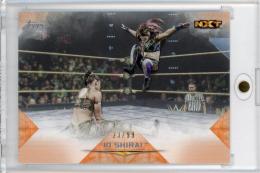 2020 Topps WWE Undisputed  Io Shirai Orange #59 23/99