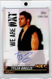2021 Topps WWE NXT  Tyler Breeze We Are NXT Autographs #ATB 150/250