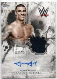 2018 TOPPS WWE Undisputed	Jersey Autograph	Jason Jordan	【21/99】
