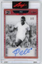 2023 Leaf Pro Set Pure Multi-Sport Pele Auto 1989 Bronze Spectrum Red Parallels【2/2】