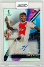 2021-22 Topps Finest UEFA Champions League David Neres Autographs【BA-DN】 AFC Ajax