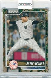 2026 Topps Series 1 Baseball David Bednar #228 Base Memorial Day Camo Parallel【19/25】 Yankees