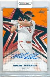 2026 Topps Series 2 Baseball Nolan Schanuel #BSA2-NS Baseball Stars Autograph Orange Parallel【11/25】 Angels