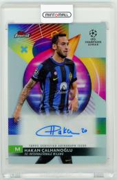 2023-24 Topps Finest UEFA Club Competitions Hakan calhanoglu Autographs【A-HC】 FC Internazionale Milano