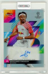 2023-24 Topps Finest UEFA Club Competitions Mohamed Simakan Autographs【A-MS】 RB Leipzig