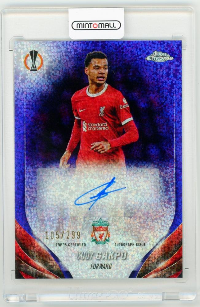Topps 2023-24 UEFA Chrome Soccer Club パラレル（150シリ 三笘