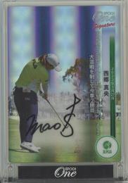 2022 EPOCH One JLPGA 西郷真央 直筆サインカード【6/8】