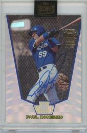 2022 TOPPS Archives Signature Series Retired(1998 TOPPS Stadium Club In The Wings #W7) / PAUL KONERKO(Los Angeles Dodgers) 【1/1】