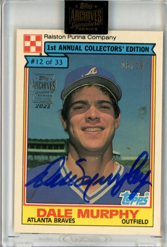 ミントモール / MINT 池袋店 / 2022 Topps Archives Signature Series Dale Murphy  Autograph Signers Subject 05/19