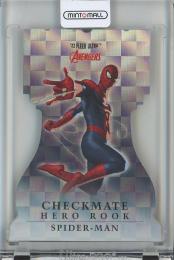 2022 Fleer Ultra Avengers  Spider-Man Checkmates Hero Rook #CP9