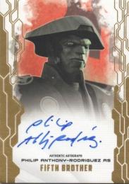 2017 TOPPS Star Wars Masterwork 	 Canvas Parallel Autograph	Philip Anthony-Rodriguez (Fifth Brother)	【25/25 Last NO.】