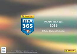 ◆予約◆SOCCER 2026 PANINI FIFA 365 ALBUM