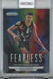 2023-24 Panini Prizm EuroLeague Victor Wembanyama Fearless/#14 LDLC ASVEL Villeurbanne