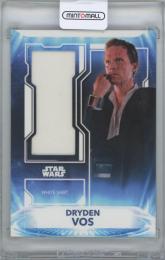 2021 TOPPS Star Wars Battle Plans Sourced Fabric Relics White Shirt / DRYDEN VOS 【089/149】