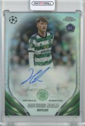 2023-24 Topps Chrome UEFA Club Competitions Odin Thiago Holm Chrome Autograph/RC/#CA-OTH Celtic FC