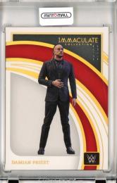 2022 Panini Immaculate Collection WWE  Damian Priest Base #12 Gold Parallels 7/10