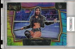 2023 Panini Select WWE  Cora Jade Ringside Tie-Dye-Prizms #266 18/25