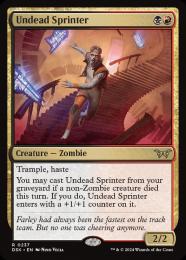 【DSK】【ENG】【Foil】〈237-R-BR〉《不死の疾走者/Undead Sprinter》