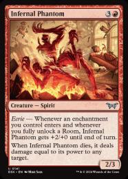 【DSK】【ENG】【Foil】〈141-U-R〉《業火の幻影/Infernal Phantom》