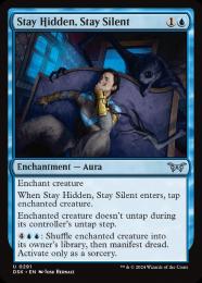 MTG 隠匿+探求/Hide+Seek サインド 4枚セット EX]隠匿+探求/Hide+Seek《英語》【DIS】