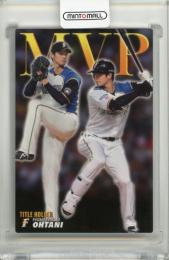 カルビー プロ野球チップス 2017 第1弾 大谷翔平 タイトルホルダーカード《傷あり》 北海道日本ハムファイターズ