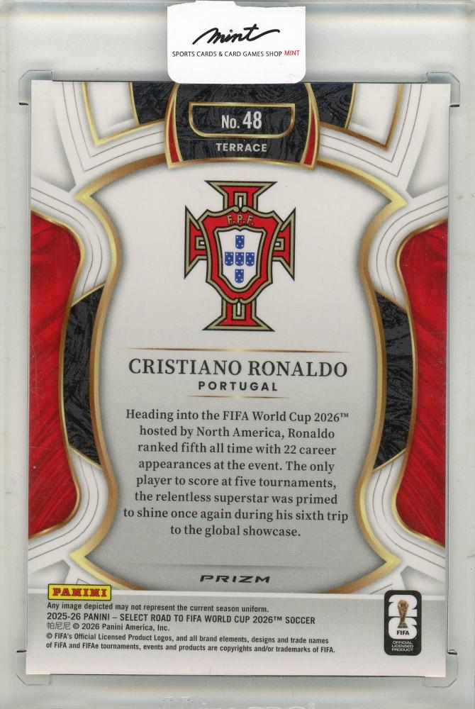 PANINI2006 world cup クリスティアーノ・ロナウド RC 2006 PANINI