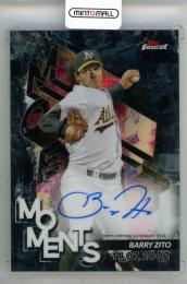 2024 Topps Finest Moments Autographs Black Refractors Barry Zito #FMABZ【2/10】 Orkland Athletics