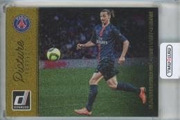 2016 Donruss  Zlatan Ibrahimovic Picture Perfect Gold #34 Paris Saint-Germain