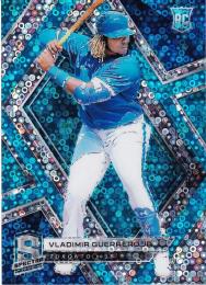 2019 Panini Chronicles Toronto Blue Jays Vladimir Guerrero Jr. Spectra Neon Blueパラレル版 92/99